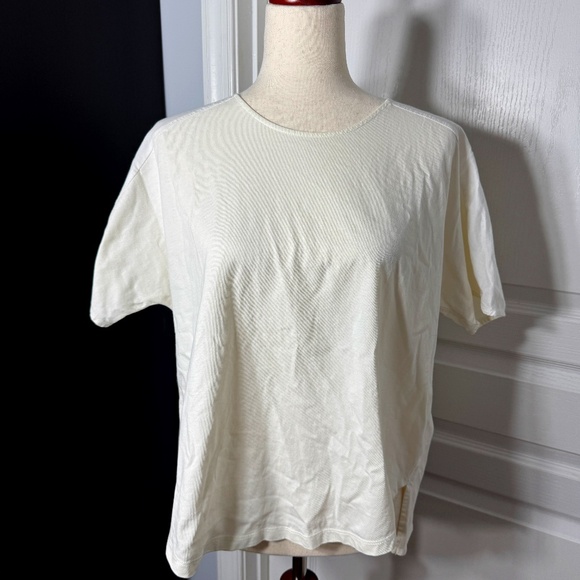 Madewell White/Cream Shirt with Open Back - M - Picture 2 of 2